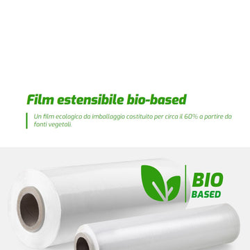 1 pz Film estensibile trasparente biodegradabile € 11,00 + Iva